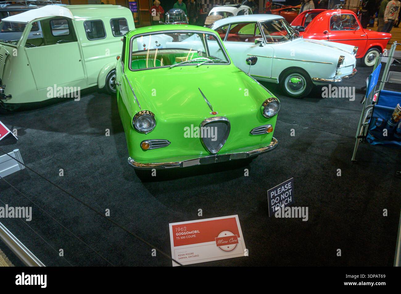 Toronto, ON, Canada - February 13, 2026: Green Goggomobil T 300 ...