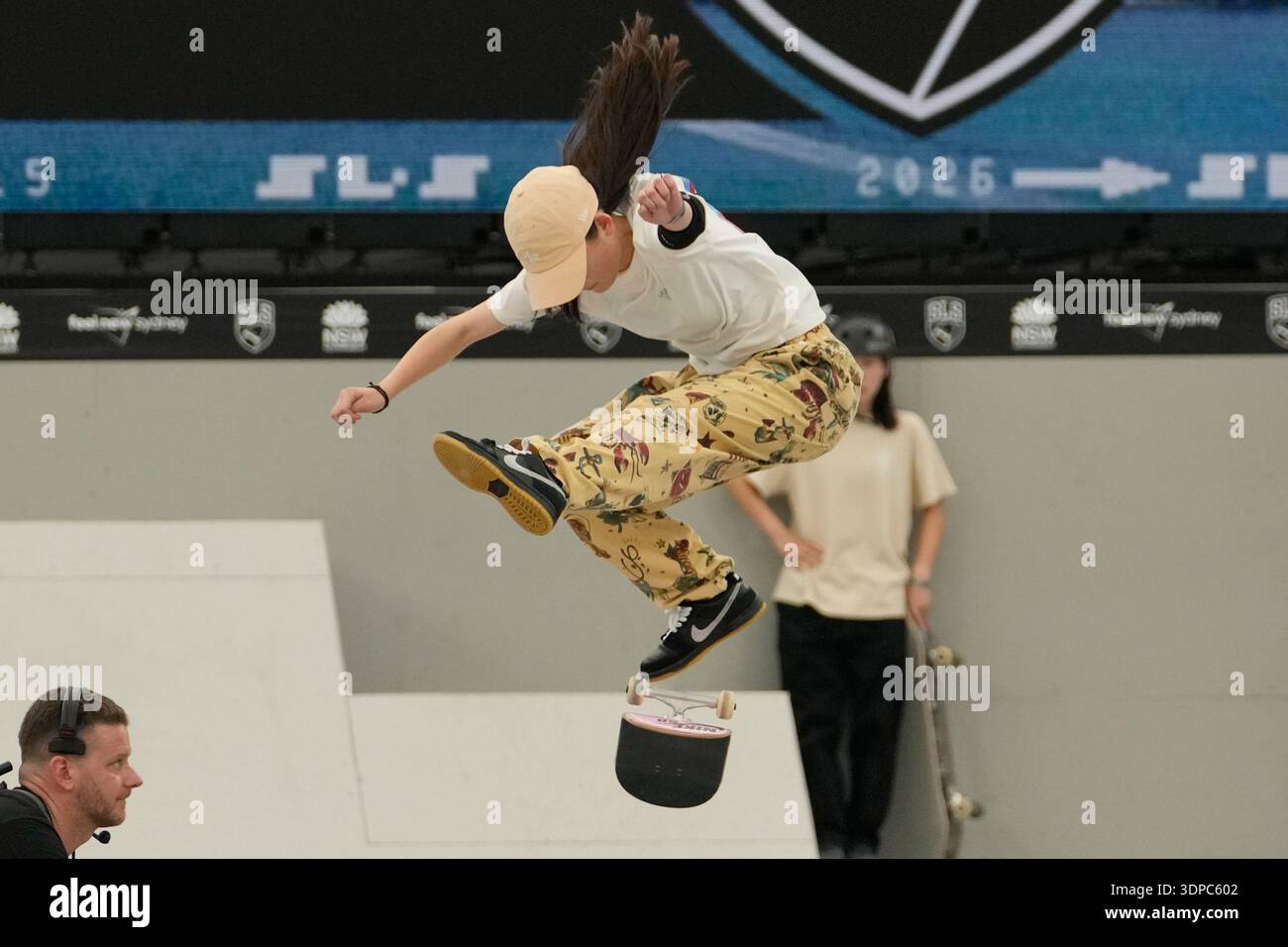 Aoi Umehara of Japan performs during the knockout rounds at the Street ...
