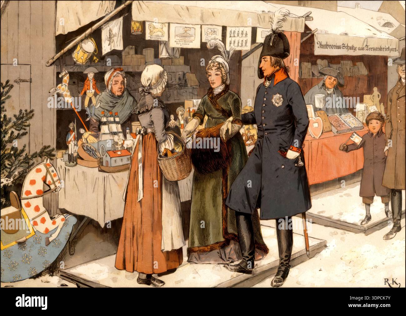Middle class family 19th century hi-res stock photography and