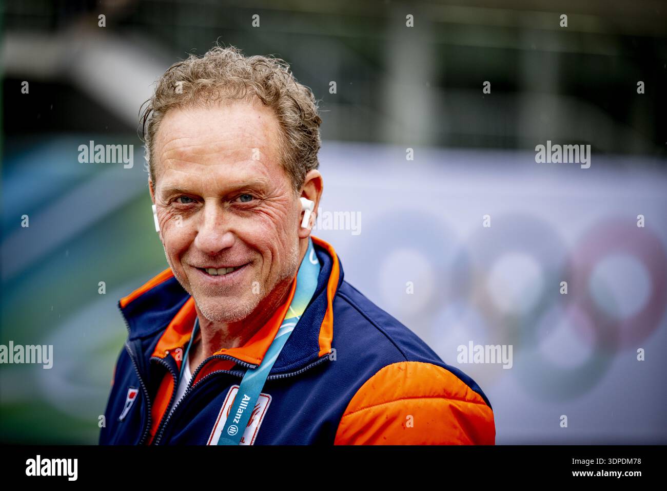 MILAN - Speed skating coach Rintje Ritsma at the 500 meters in the men ...