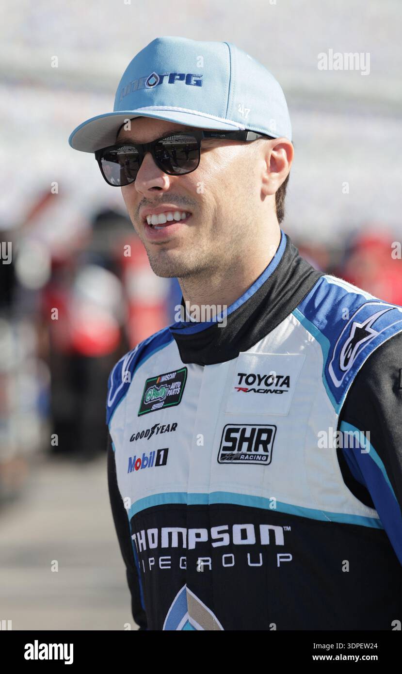 DAYTONA BEACH, FL - FEBRUARY 14: Dean Thompson (#26 Sam Hunt Racing ...