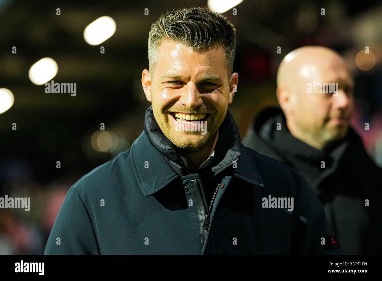 ROTTERDAM, NETHERLANDS - FEBRUARY 14: Ruben den Uil headcoach of ...
