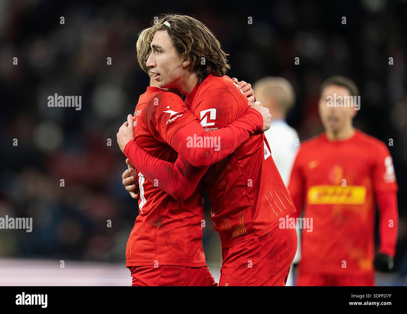 FC Nordsjaelland's Alexander Lind during the Super League match between ...