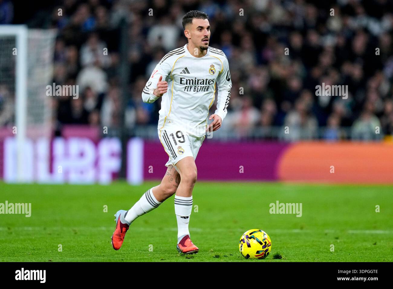 Dani Ceballos of Real Madrid CF during the La Liga EA Sports match ...