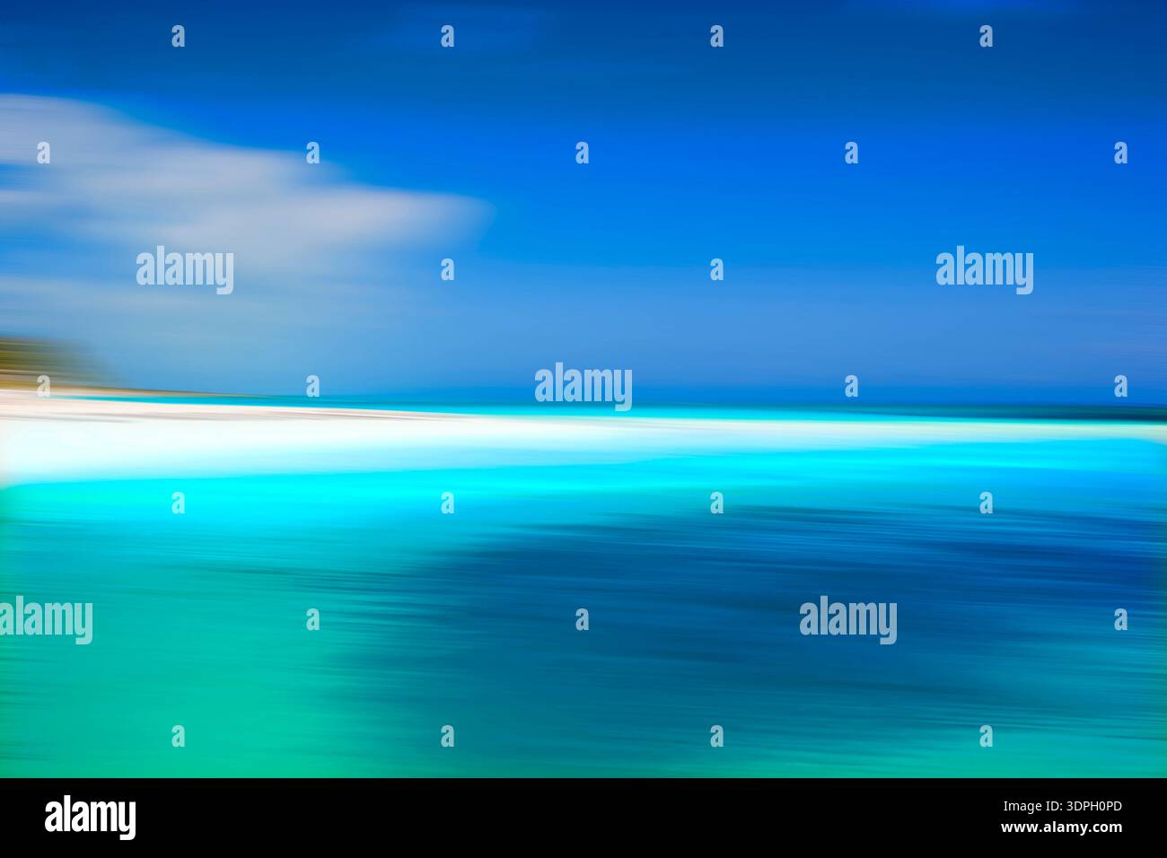 Blue ocean clouds in clear hi-res stock photography and images - Alamy