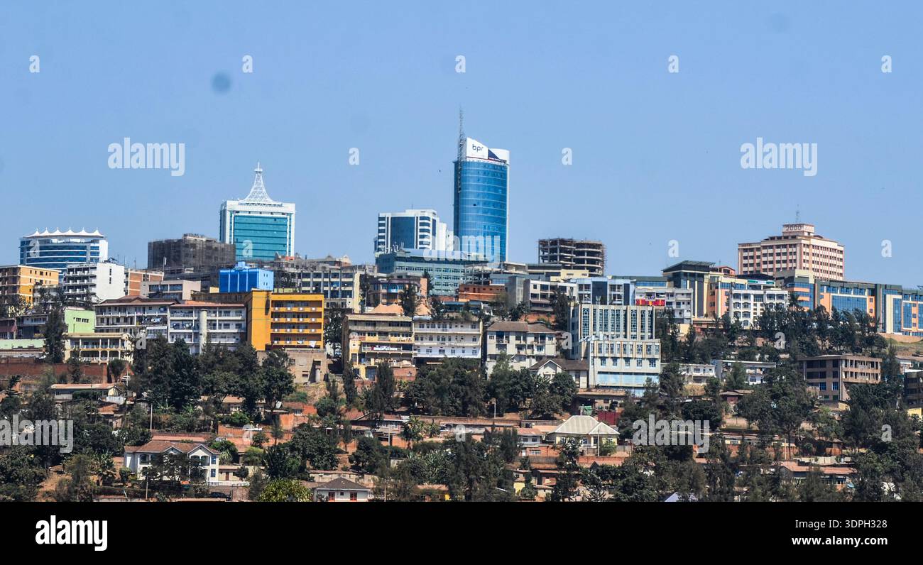 Rwanda, Kigali, June 30, 2026. Rwanda's capital city Kigali, the ...
