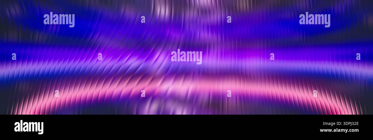 Abstract Purple Blue Wavy Light Background Stock Photo