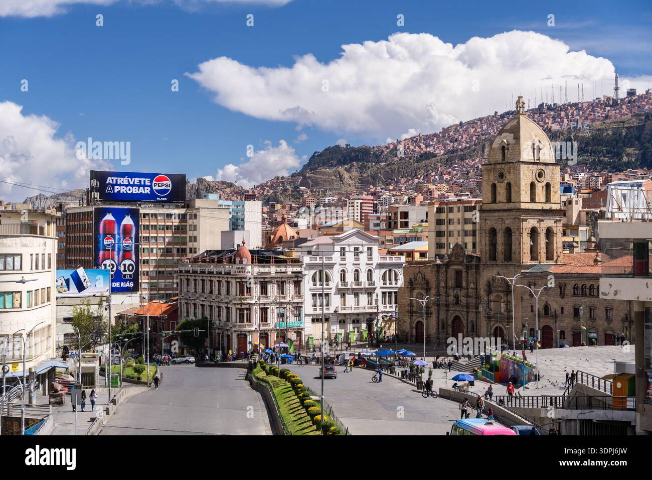 Basilica san francisco la paz hi-res stock photography and images - Alamy