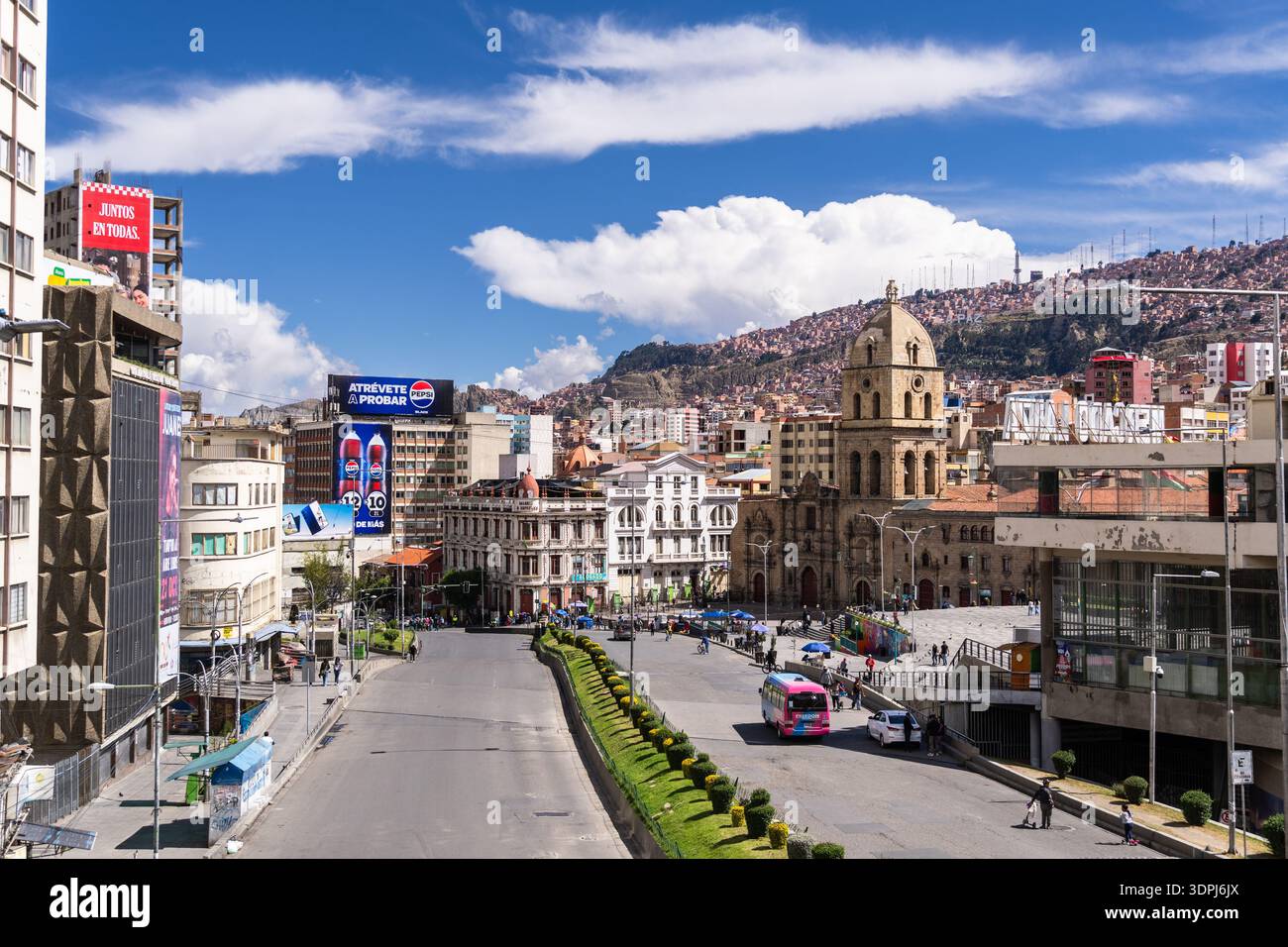 Basilica san francisco la paz hi-res stock photography and images - Alamy