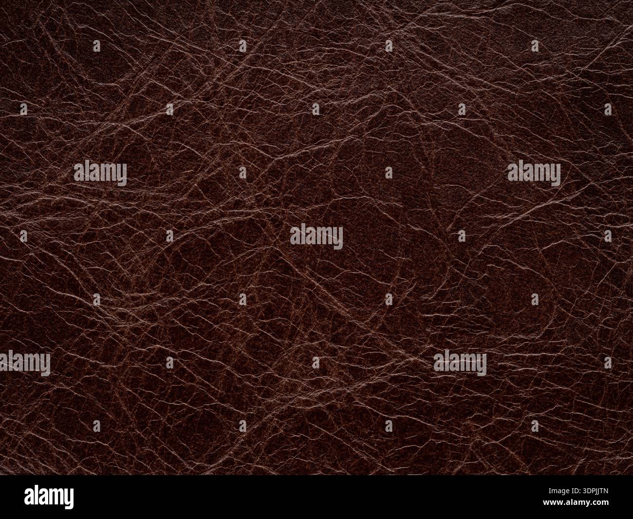 Brown leather natural texture, matte material, abstract background. Genuine quality empty pattern. Stock Photo