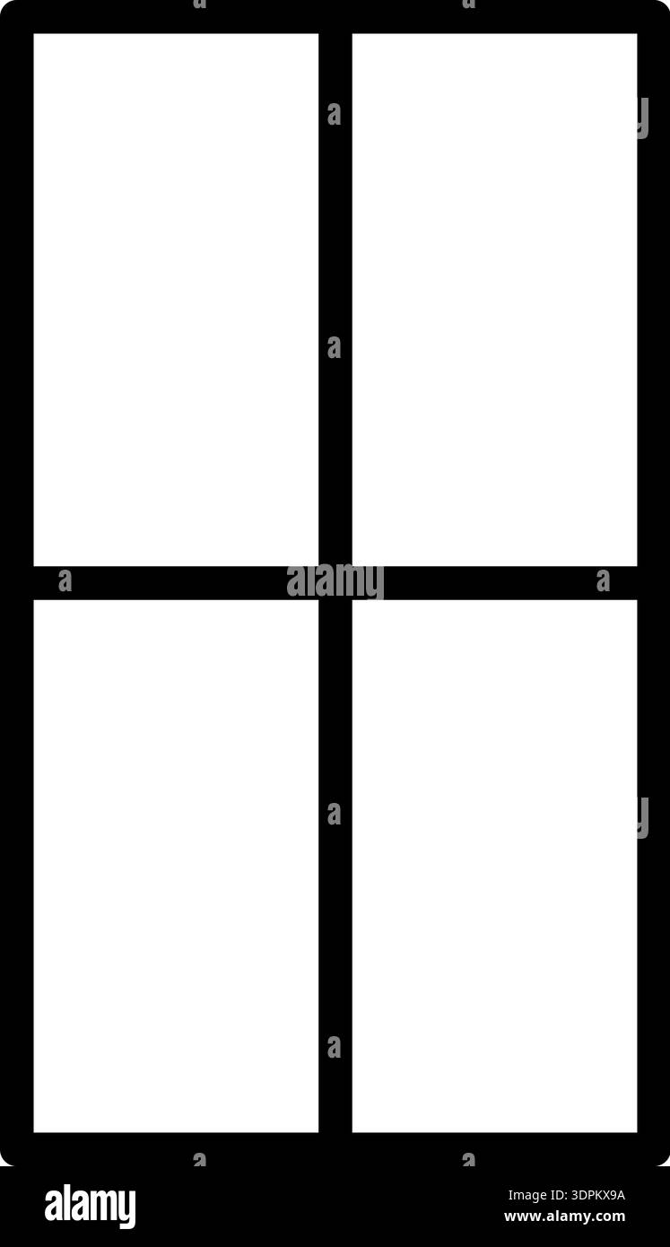 Four equal parts hi-res stock photography and images - Alamy