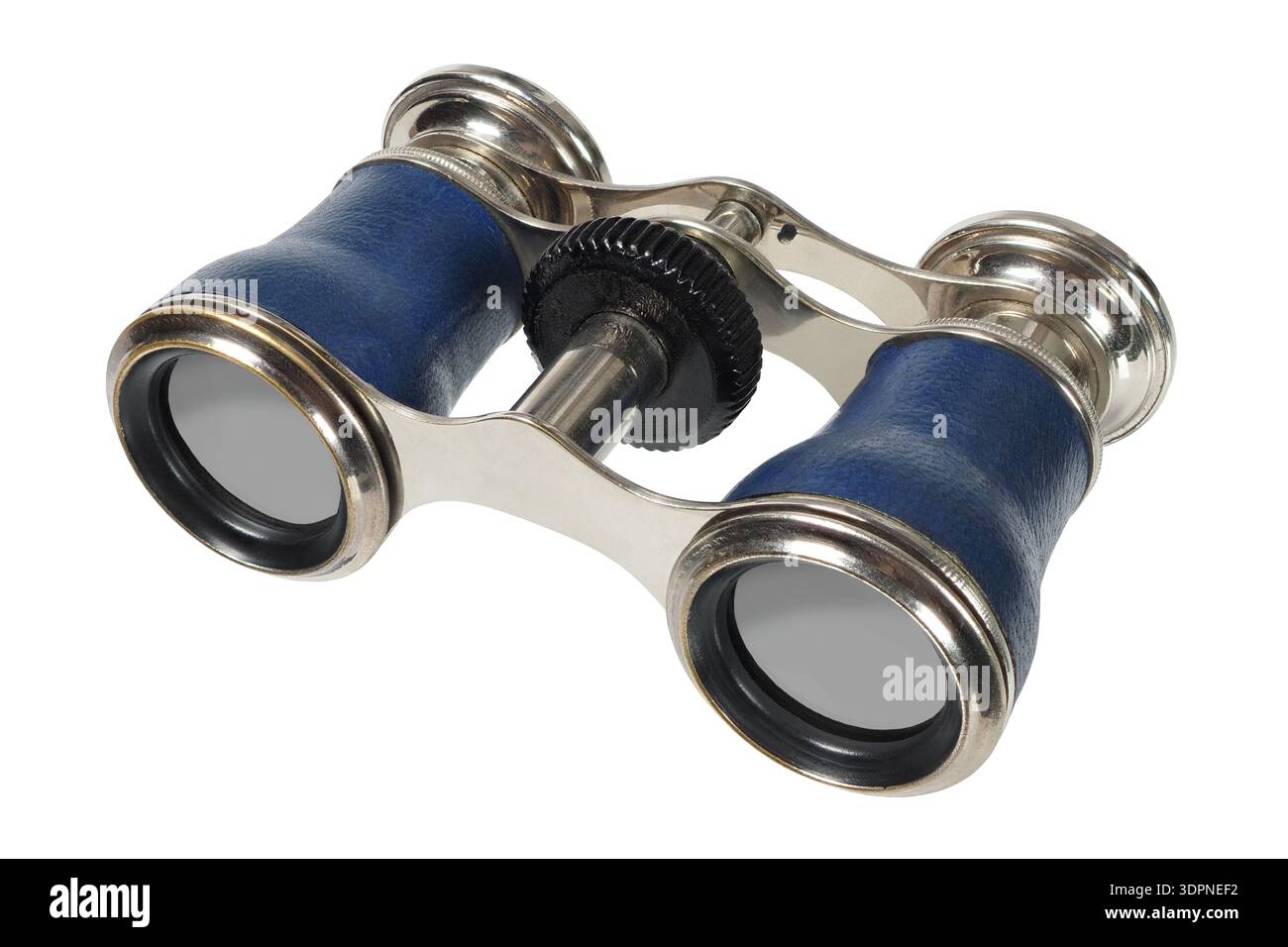 Vintage opera glasses isolated on white background Stock Photo