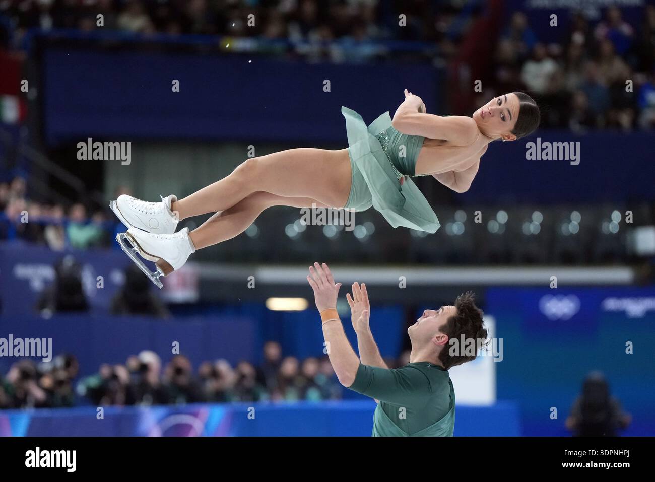 Luke Digby Great Britain's Anastasia Vaipan-Law and Luke Digby compete during the ...