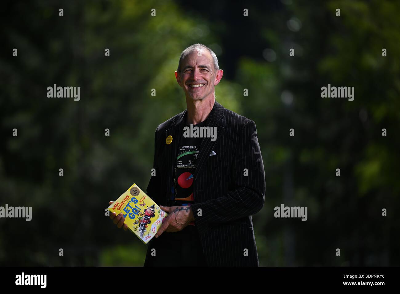 Australian children's author and comedy writer Andy Griffiths poses for ...