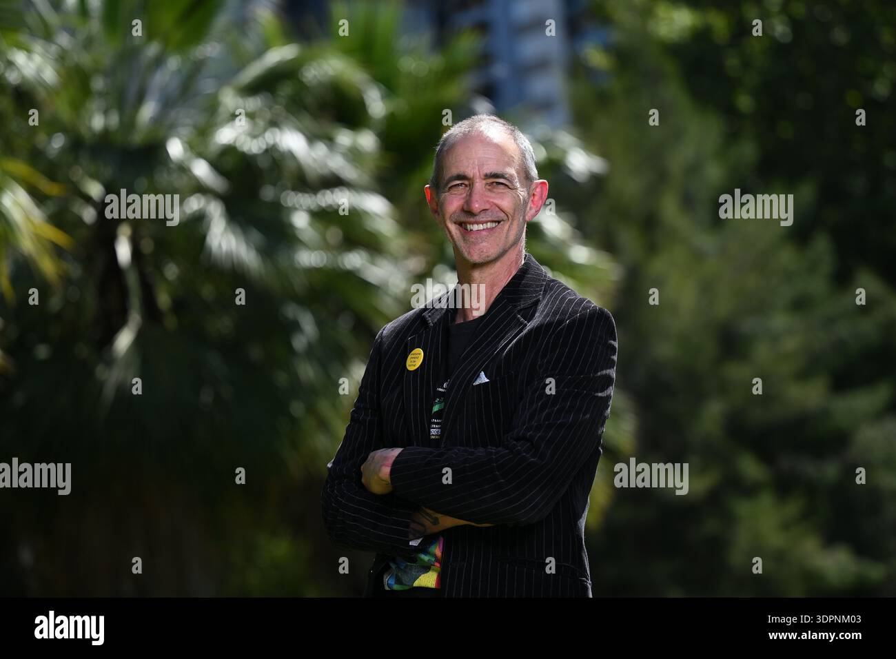 Australian children's author and comedy writer Andy Griffiths poses for ...