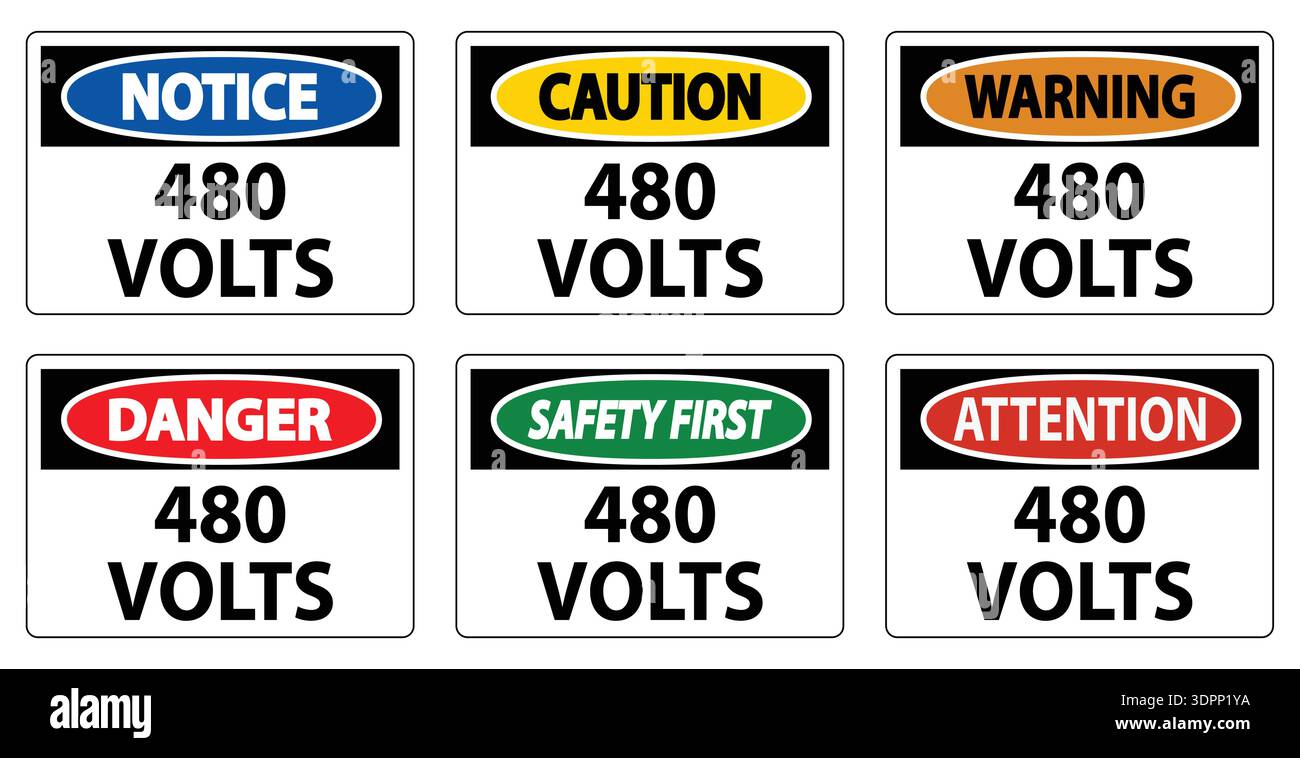 Electrical safety standards Stock Vector Images - Alamy