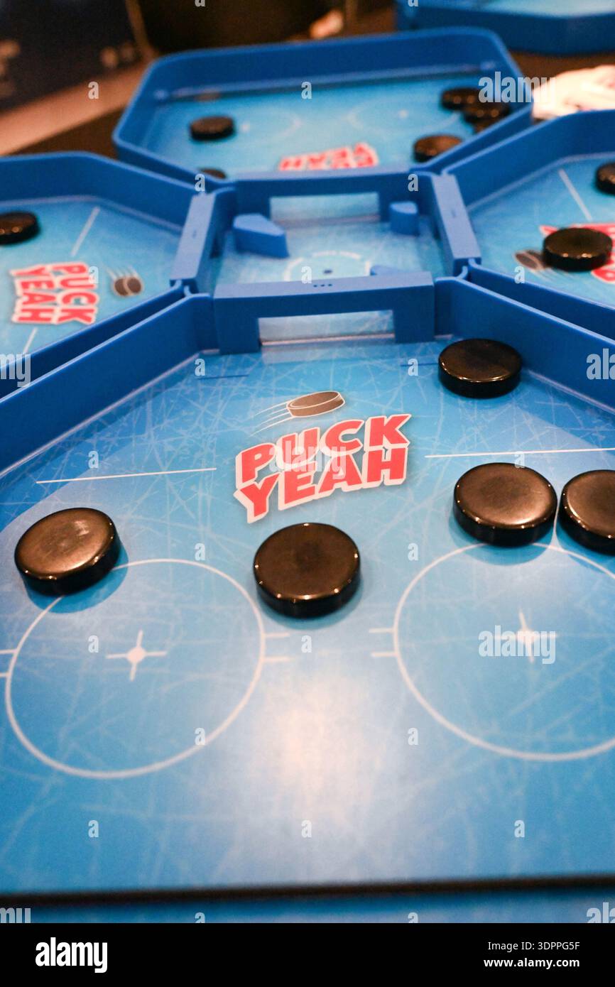 Puck Yeah game on display on Day 2 of the North American International ...
