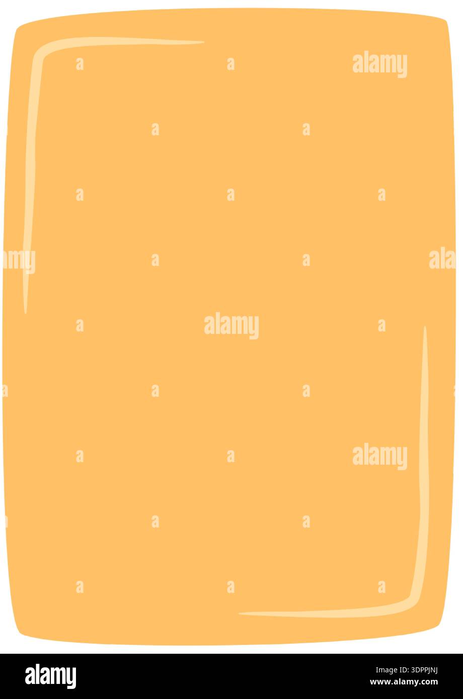 Fluid Rectangle Quote Frame Hand Drawn Stock Vector