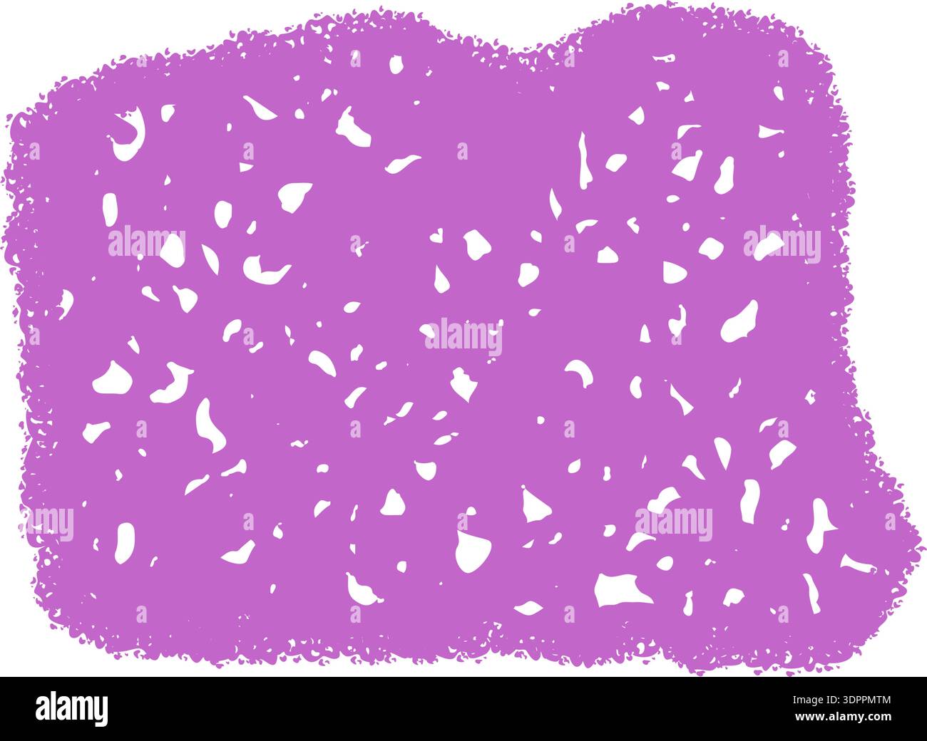 Wavy Chalk Scribble Quote Box Frame Stock Vector