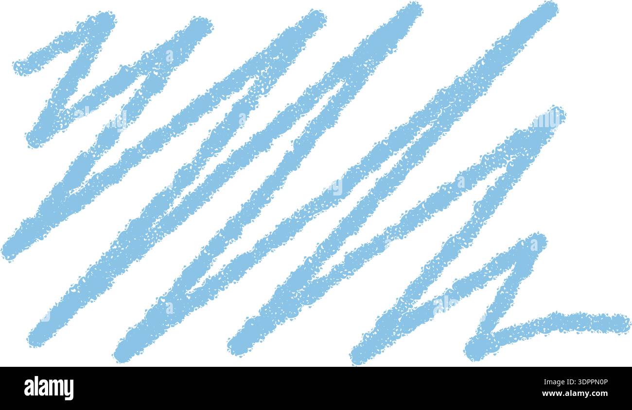 Blue Chalk Sketch Quote Box Scribble Stock Vector