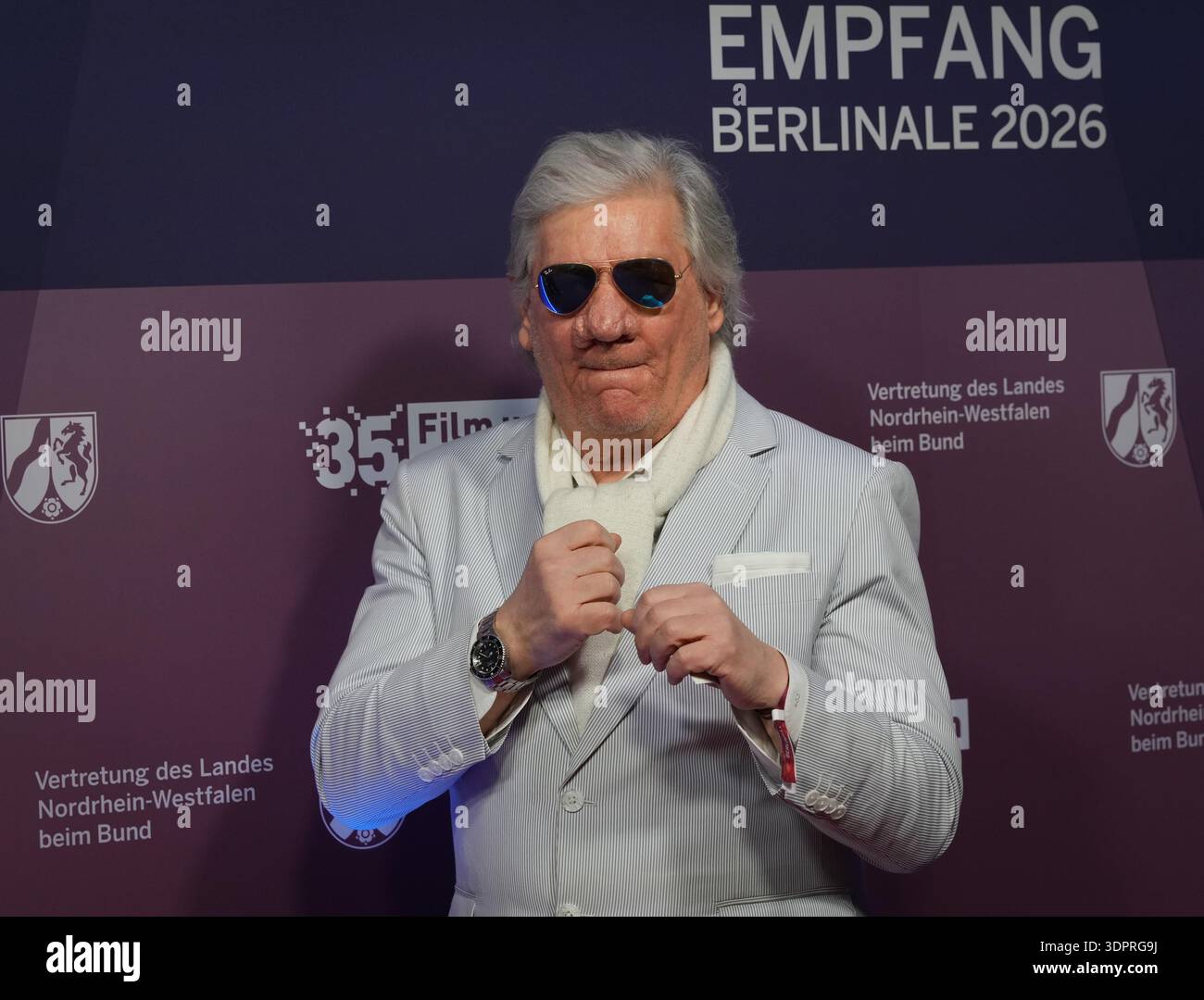 29 January 2026, Berlin: Actor Claude Oliver Rudolph attends the ...