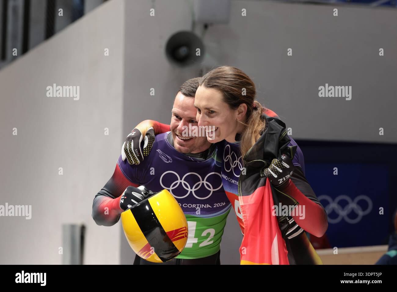 Pfeifer/Grotheer (GER) during the Olympic Games Milano-Cortina 2026 ...