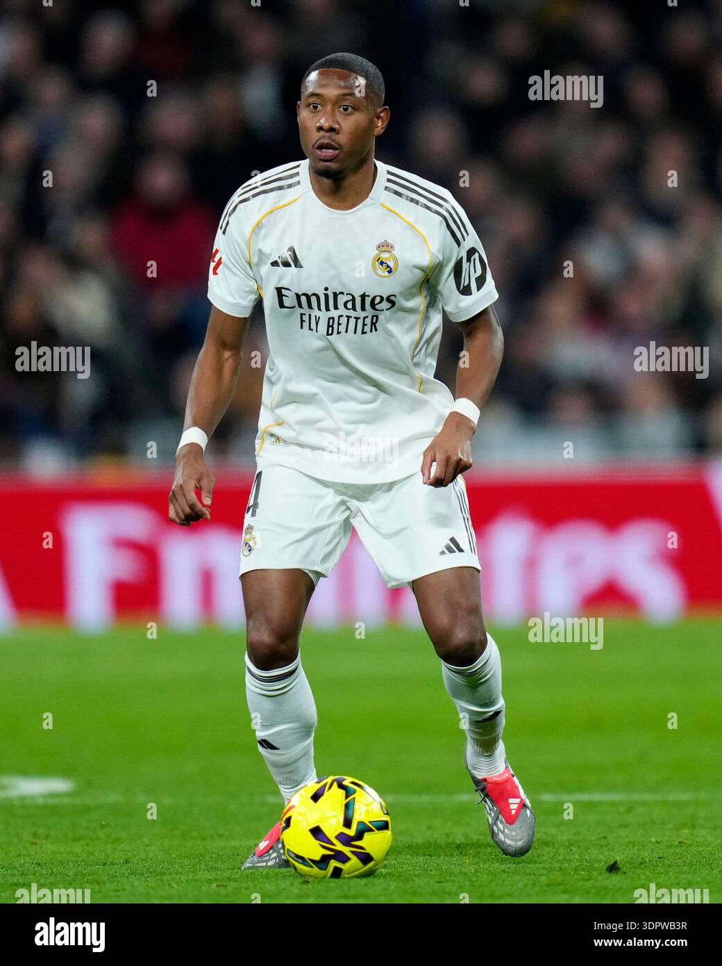 David Alaba of Real Madrid CF during the La Liga EA Sports match ...