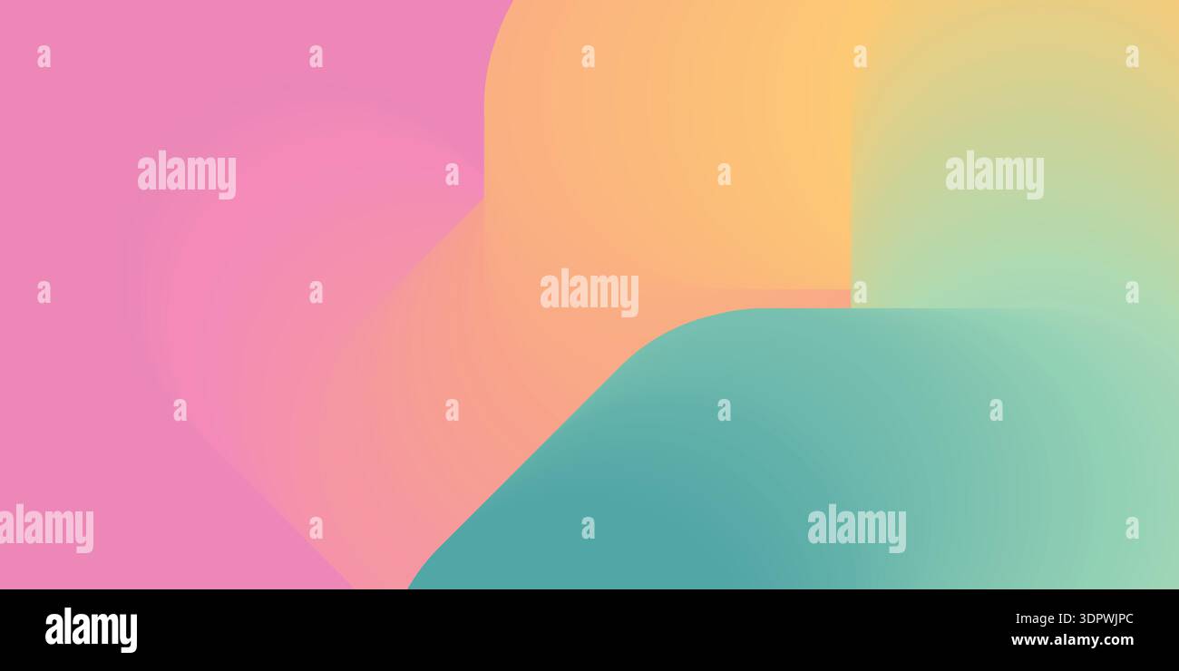 Colorful gradient backdrop. Rainbow liquid color background template Stock Vector