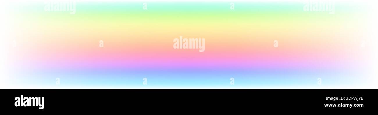 Soft blurred background with gradient rainbow color palette Stock Vector