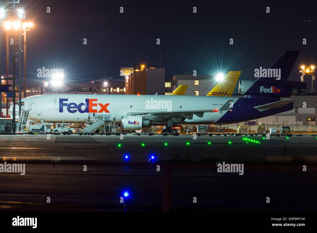 Frankfurt, Germany – [Sep 2015]: FedEx Express MD-11 cargo aircraft on ...