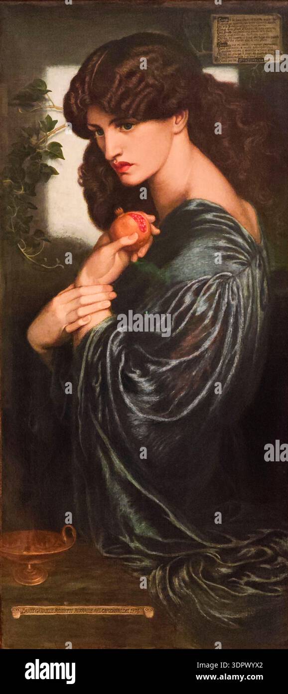他人発送×Dante Gabriel Rossetti 【Proserpina】 File:Proserpine by Dante Gabriel Rossetti (1878, Christie's).jpg