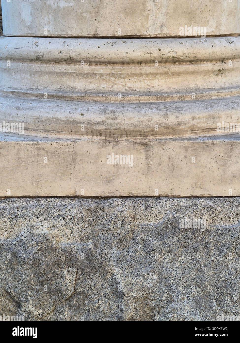 Ancient Roman column texture at the Stadium of Philippopolis, Plovdiv ...