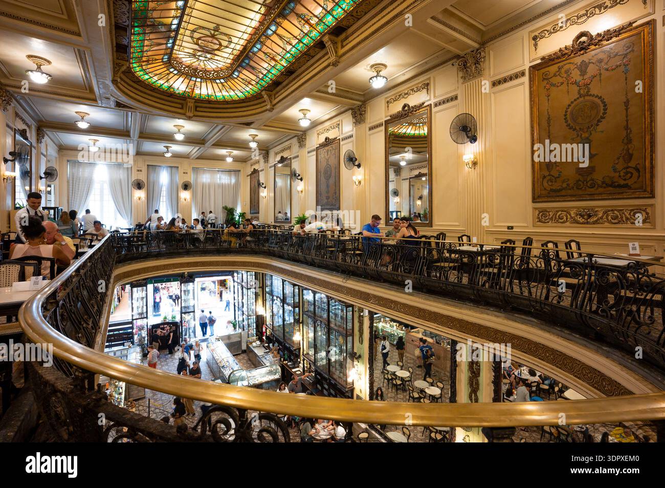 Interior of Confectionery Colombo, famous coffeehouse and landmark of ...