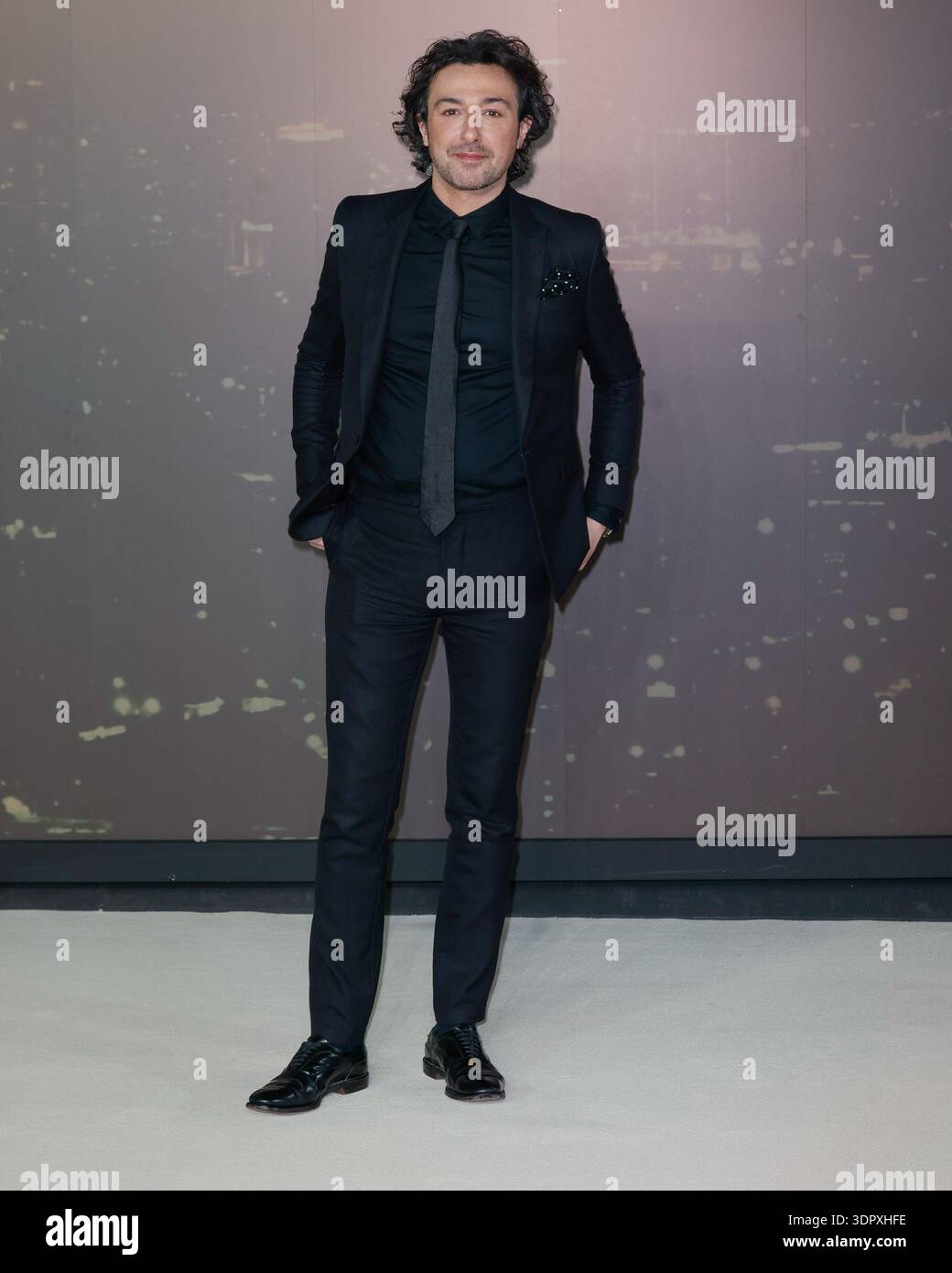 Alex Zane attending the European Gala Screening of 'Crime 101' held at ...