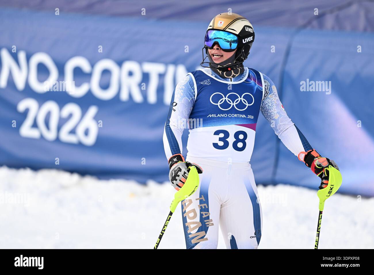 Shiro Aihara (JPN), FEBRUARY 16, 2026 - Alpine Skiing : Men's Slalom ...