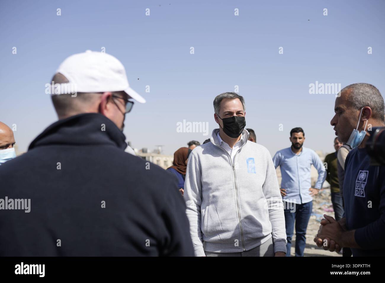 UNDP Administrator Alexander de Crowe and his delegation conduct a ...