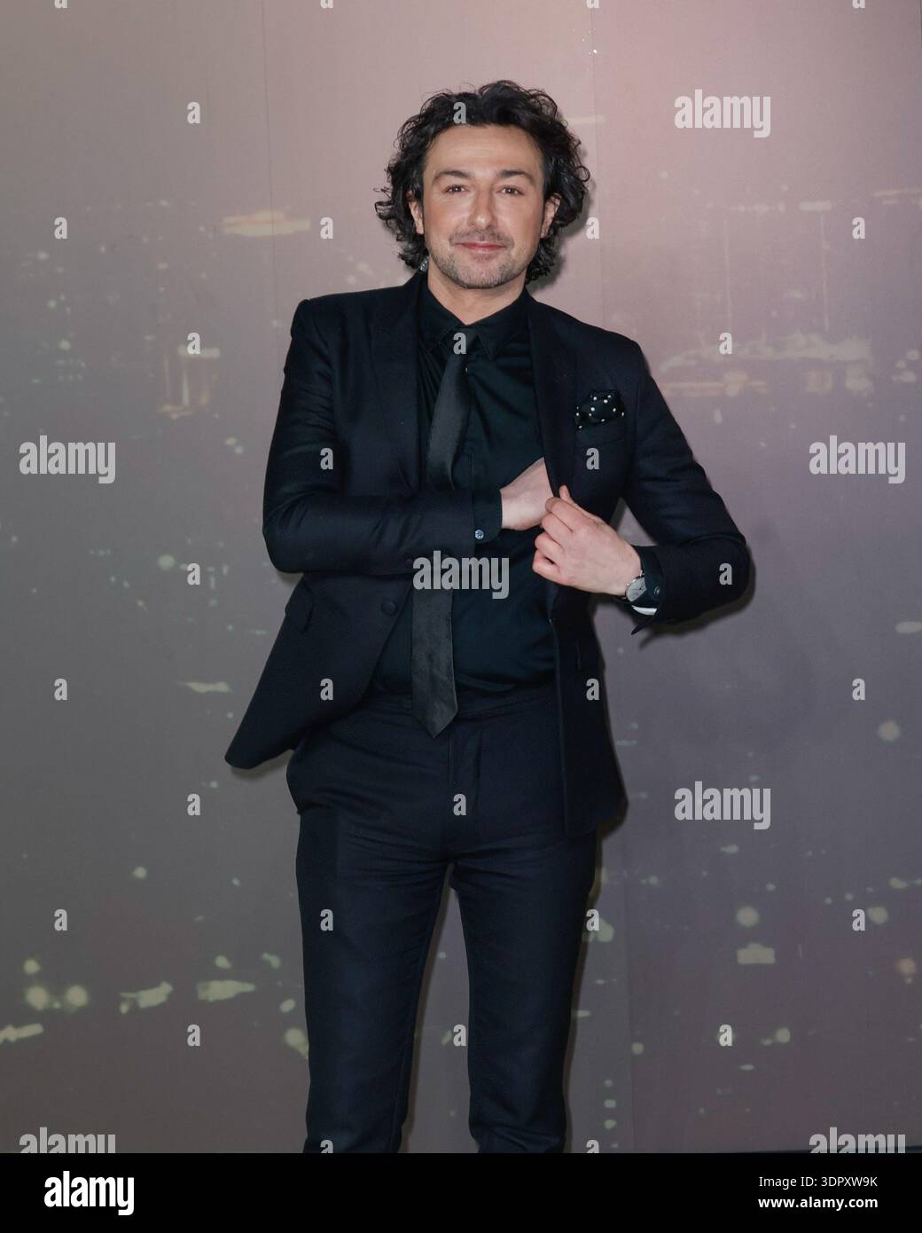 Alex Zane attending the European Gala Screening of 'Crime 101' held at ...