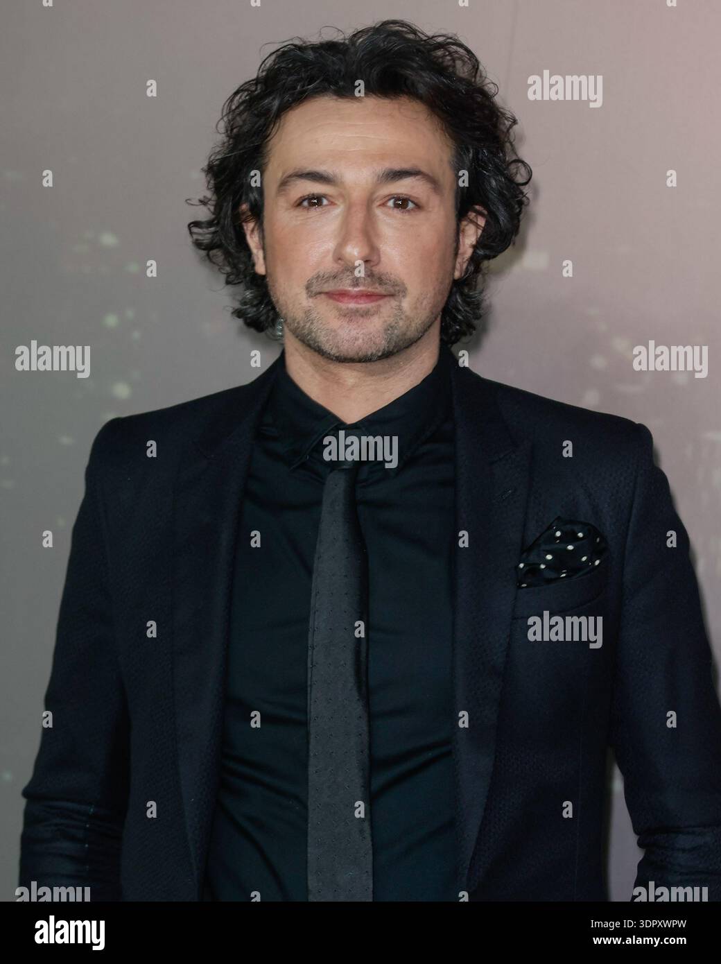 Alex Zane attending the European Gala Screening of 'Crime 101' held at ...