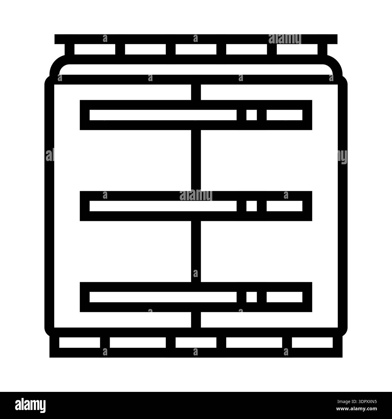 Drum & IBC Heater icon. Fibc heating system sign. Pictogram of ...