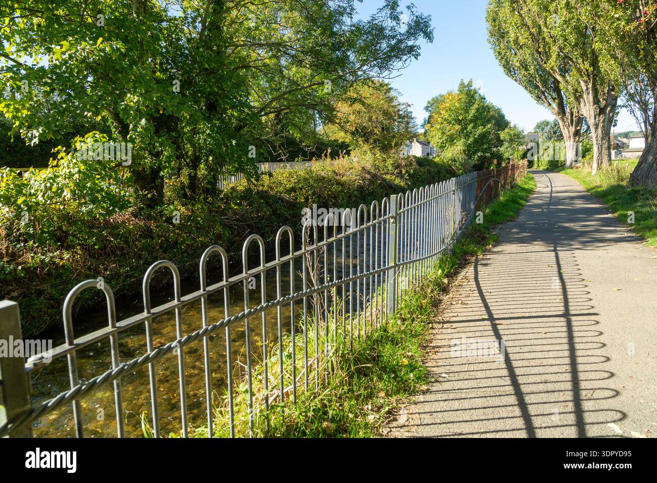 Outcast Rope Walk Footpath Ulverston, Cumbria, England Stock Photo