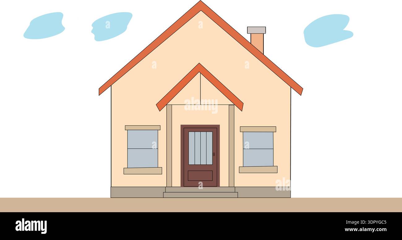 House Vector Illustration Stock Vector