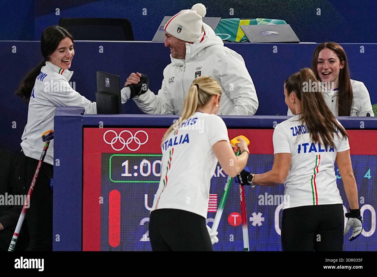 Italy's Stefania Constantini, Giulia Zardini Lacedelli, and Elena ...