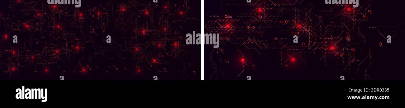 Hacker Attack Cyber Security Digital Data Breach Computer Fraud Red Code Cyberattack Screen Alert. Malware Internet Crime Cybersecurity Software Stock Vector