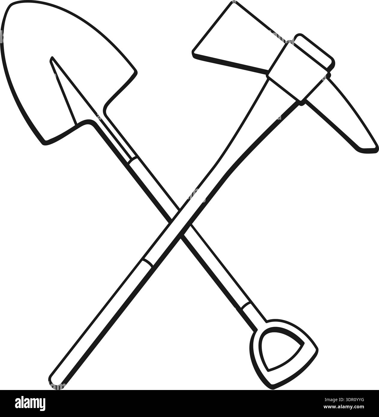 Spade symbol Black and White Stock Photos & Images - Alamy