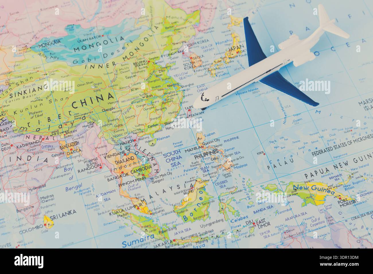 Map of asia map india map hi-res stock photography and images - Alamy