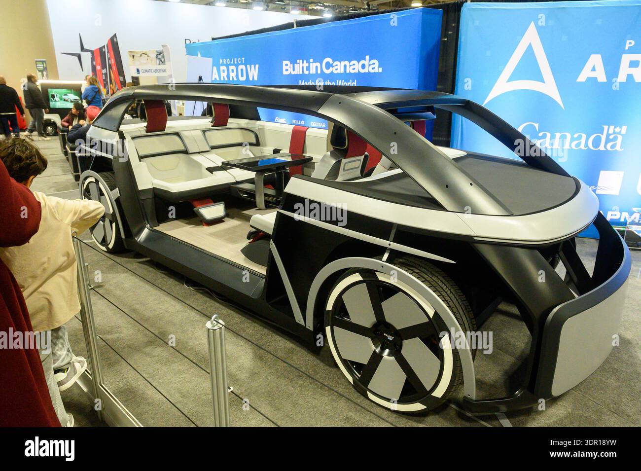 Toronto, ON, Canada - February 14, 2026: Project Arrow autonomous ...