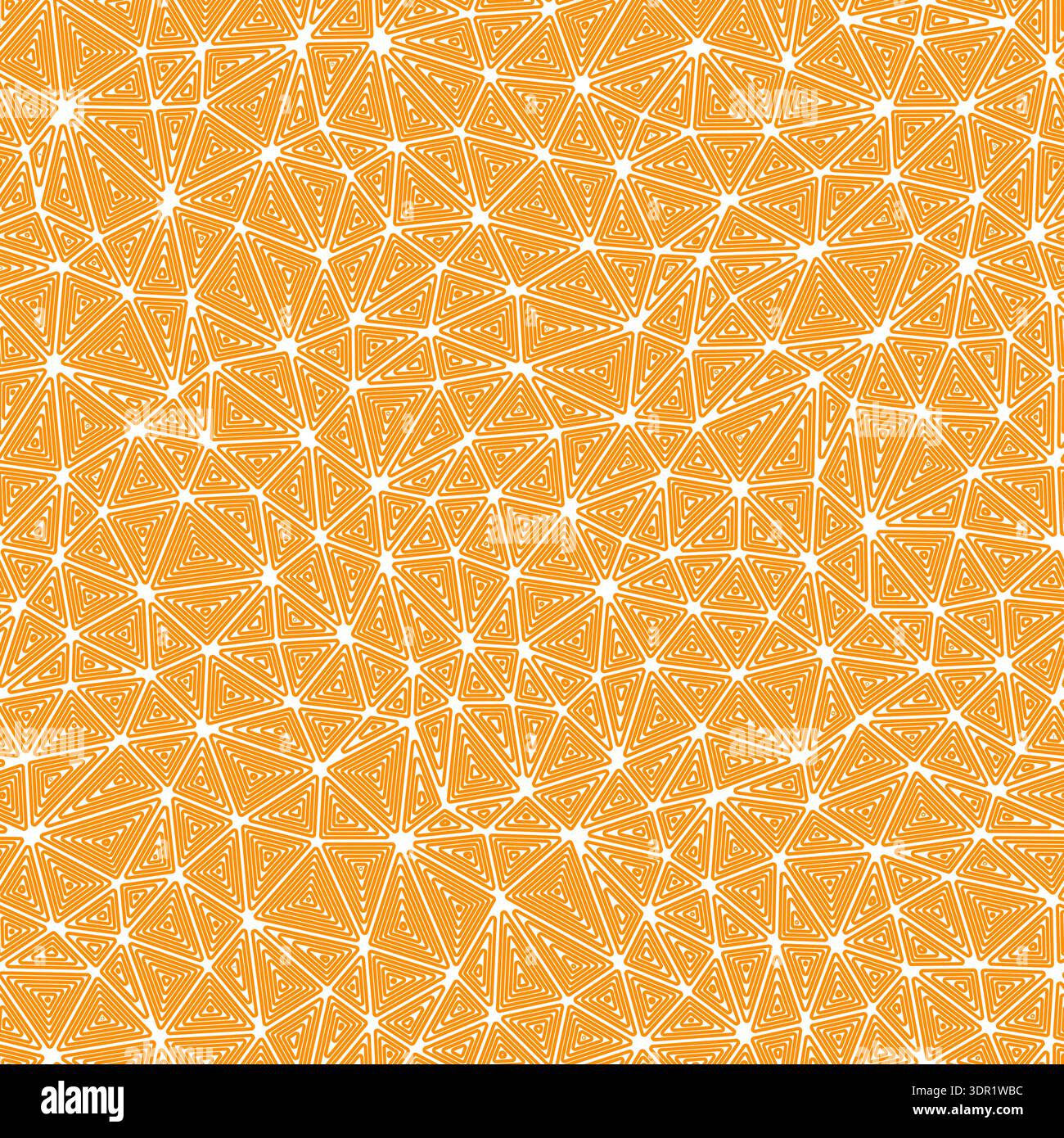 Triangular pattern background with compact triangles. Multiple repeated inner triangles in a solid color style. Stock Vector