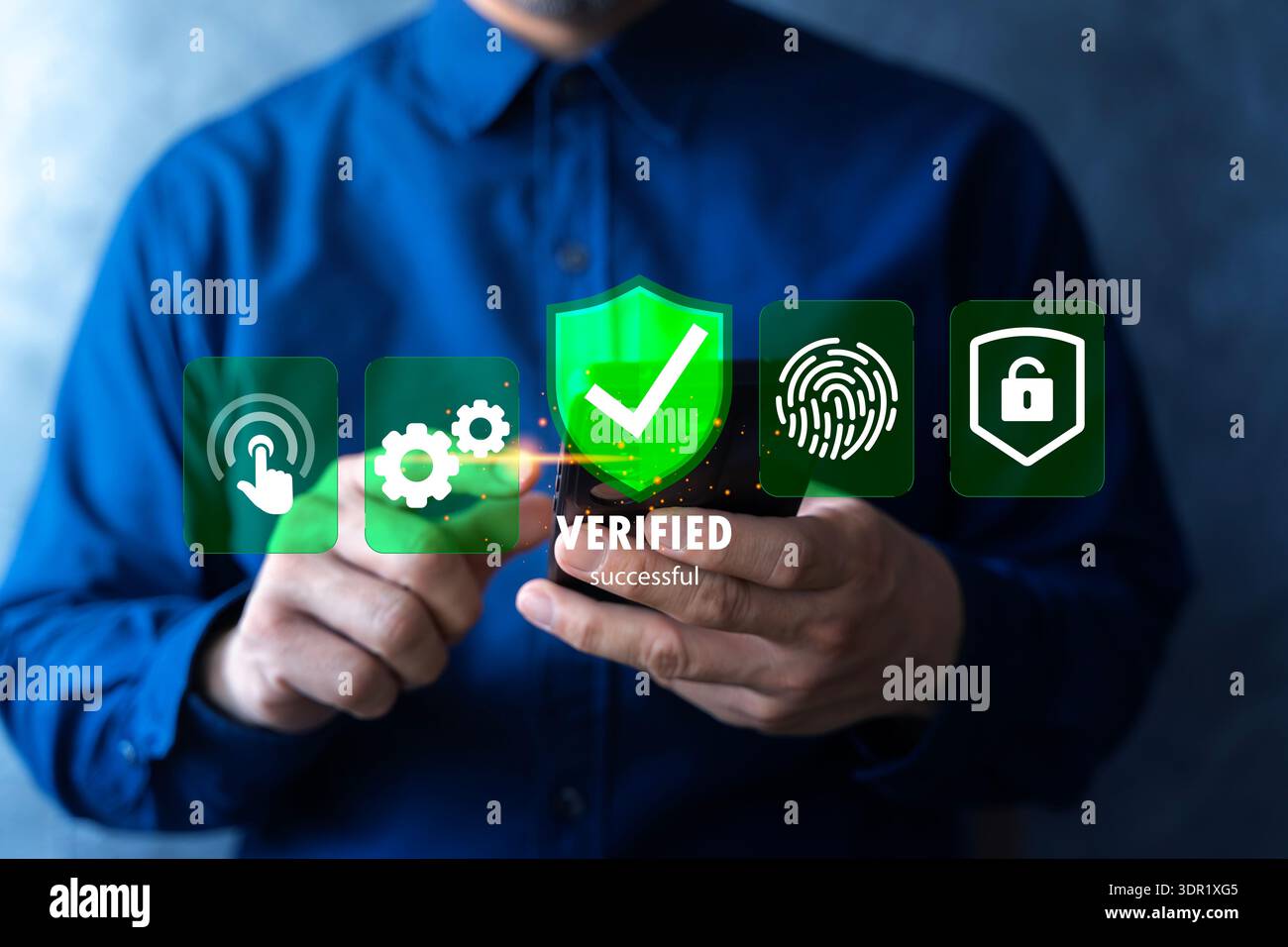 Shield checkmark security verification hi-res stock photography and ...