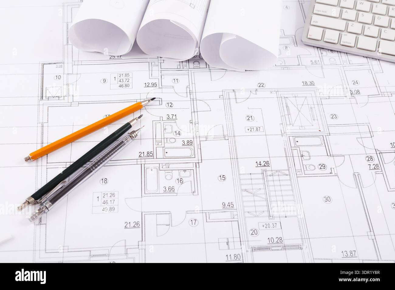 Architectural design in computer hi-res stock photography and images ...