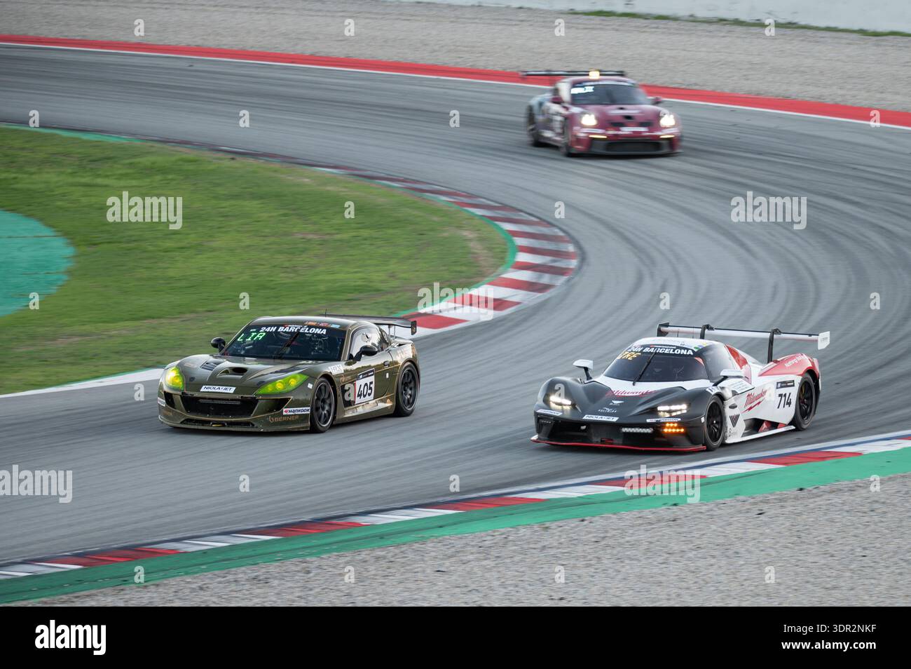 Ginetta G56 GT4 and KTM X-Bow GTX race cars from GSR Motorsport and ...
